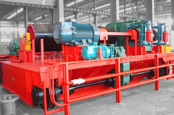 carrinho de guincho aberto