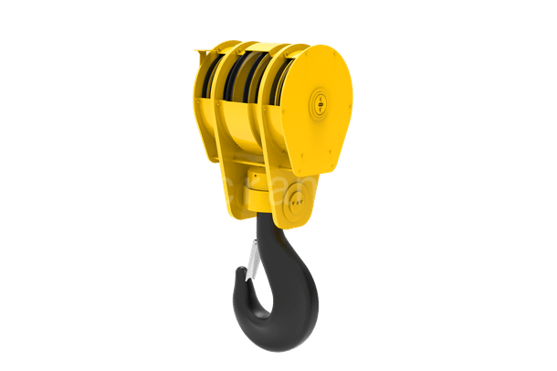 одинарные крюковые блоки крана