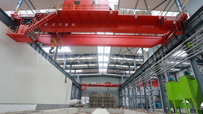 double girder overhead crane