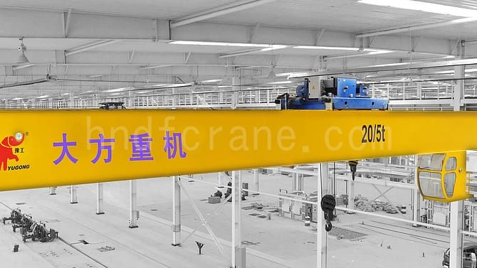 double girder overhead crane 邯郸宏大化纤机械有限公司