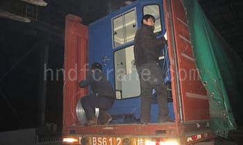 Reinforcement when load by container