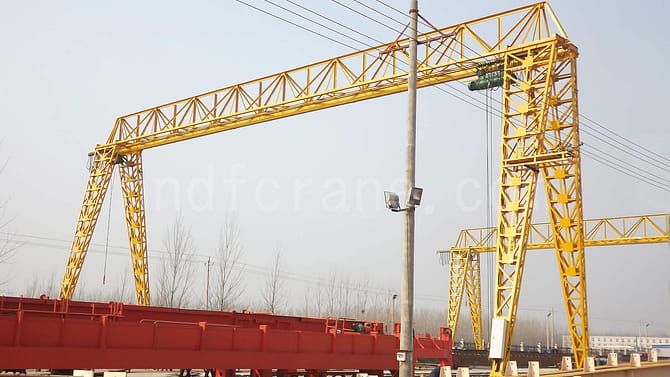 Single Girder Gantry Crane Dafang Crane 2