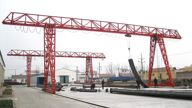 Single Girder Gantry Crane Dafang Crane 3