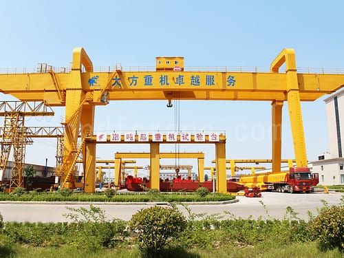 European Gantry Cranes Manufacturer in China Dafang Crane