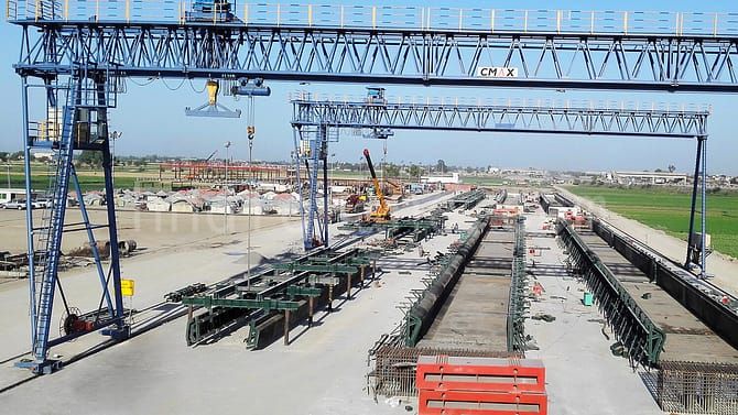 engineer gantry crane Dafang Crane