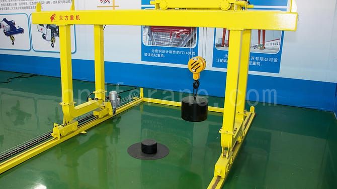 european type gantry crane Dafang crane