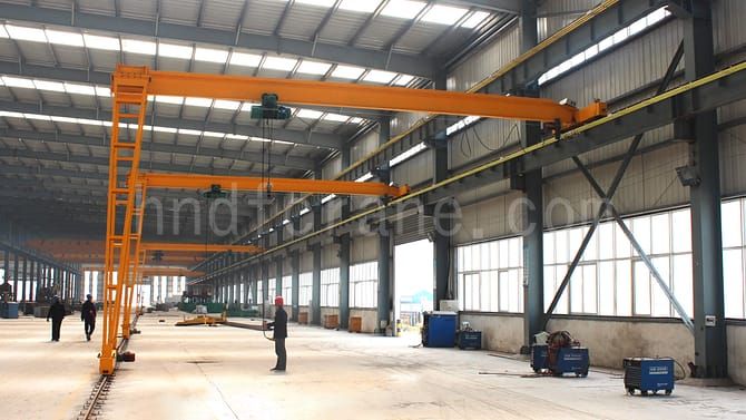 semi gantry crane Dafang crane