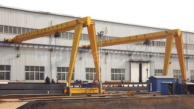 semi gantry crane Dafang crane