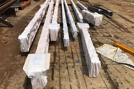 ウズベキスタンにモノレールクレーン6台納入 2