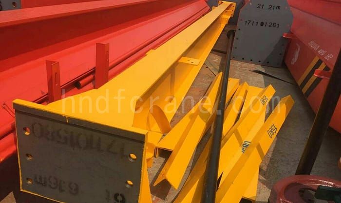 t m Manual single girder overhead crane