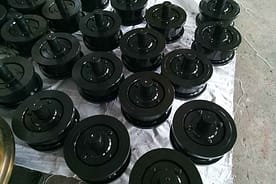 モロッコに輸出された136セットのクレーンホイール