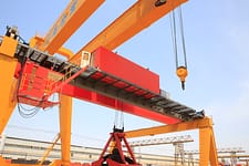 slag grab crane 1