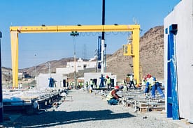 ガントリークレーン2縮尺