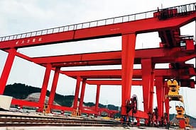 Drei GJM40,5t Containerportalkräne582 346