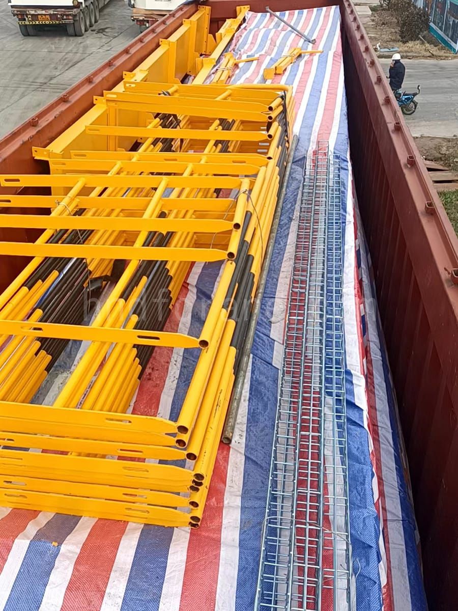 packaged European double girder overhead crane 2