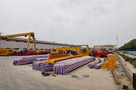 パッケージ化されたヨーロッパのダブルガーダーオーバーヘッドクレーンスケール