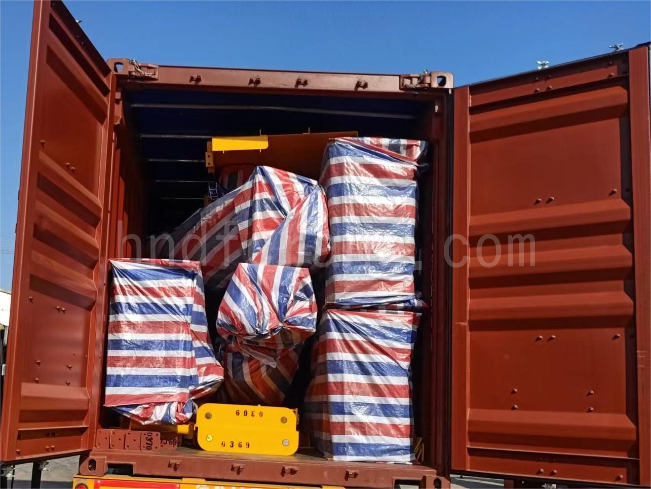 Grúas aéreas de doble viga empaquetadas 3