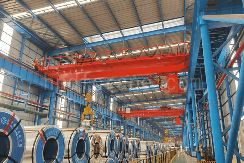 intelligent clamp overhead crane