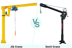 Jib Cranes vs. Davit Cranes