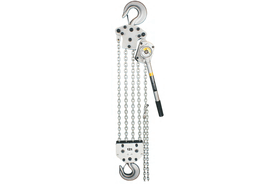 picture of aluminium lever manual chain hoist