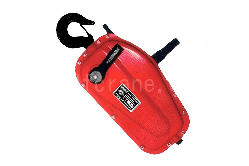 picture of steel wire rope lever hoist with iron casing