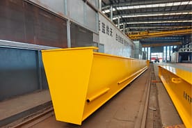 ヨーロッパ型シングルガーダー天井クレーン2の主梁スケール