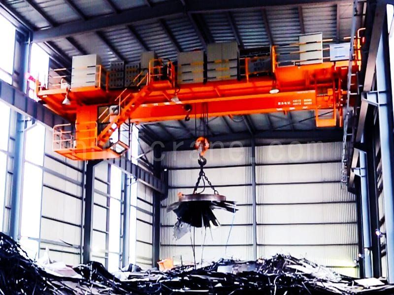 10 ton electromagnetic overhead crane