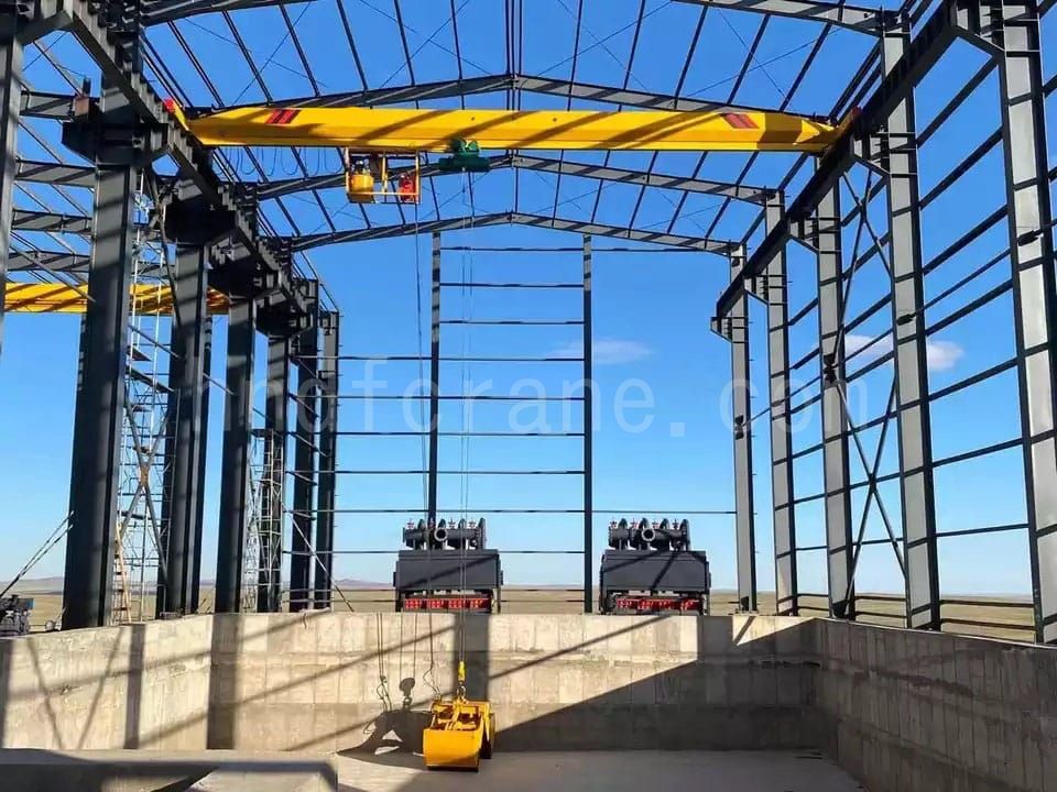 3 Ton LDZ Single Girder Overhead Grab Crane 
