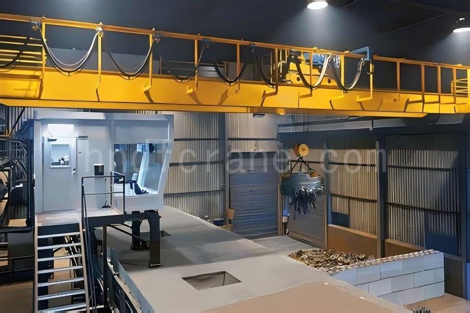 5 Ton Electromagnetic EOT Cranes with Lifting Magnet