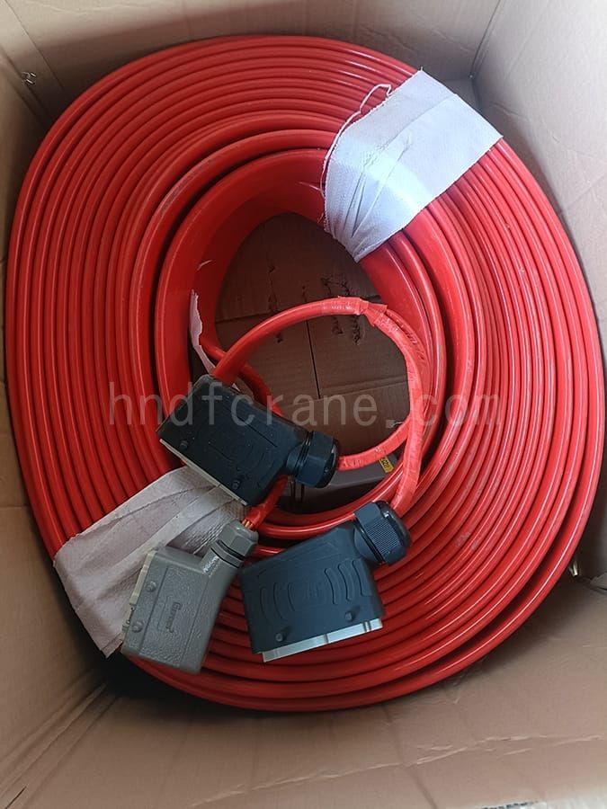 Cable packing is complete
