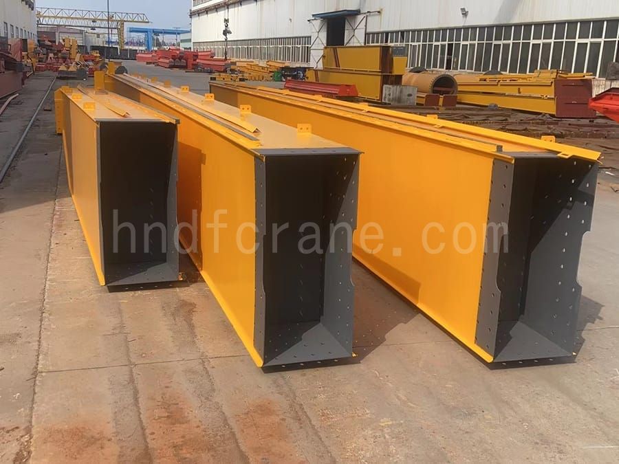 Crane main beam production completed