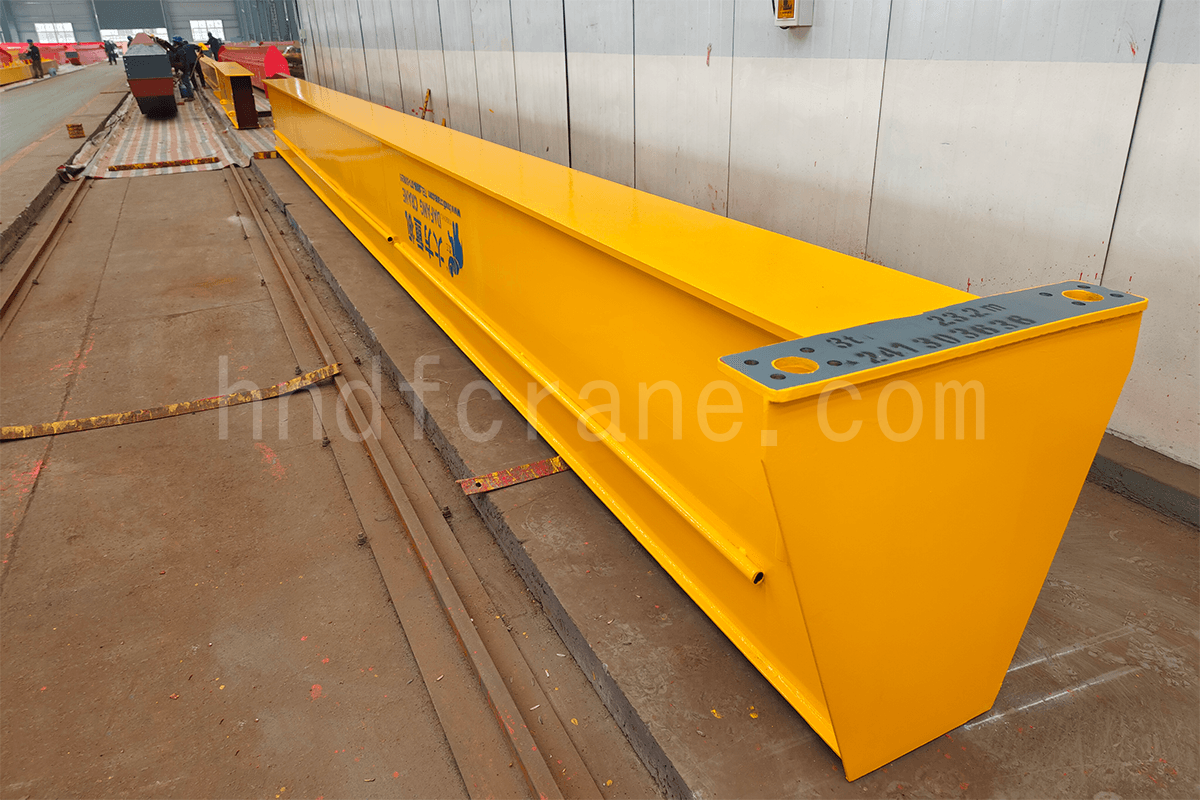 main beam of 3t single girder overhead crane 4