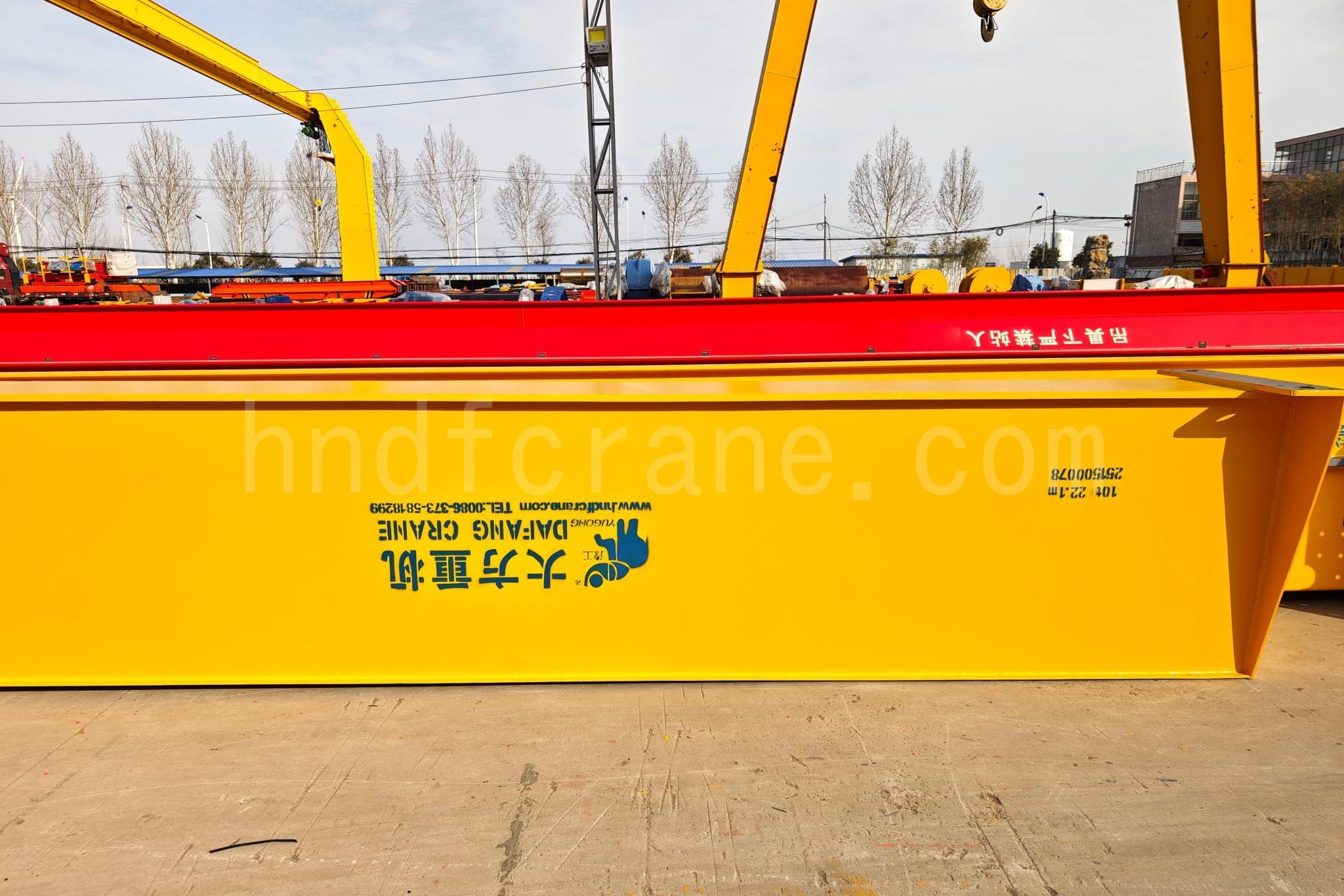 10T Single Girder Overhead Crane Exported To Bahamas | Dafang Crane
