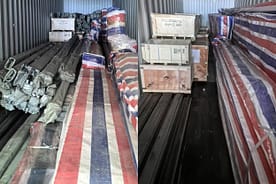 ルーマニア向け5t HD 欧州シングルガーダーオーバーヘッドクレーン梱包