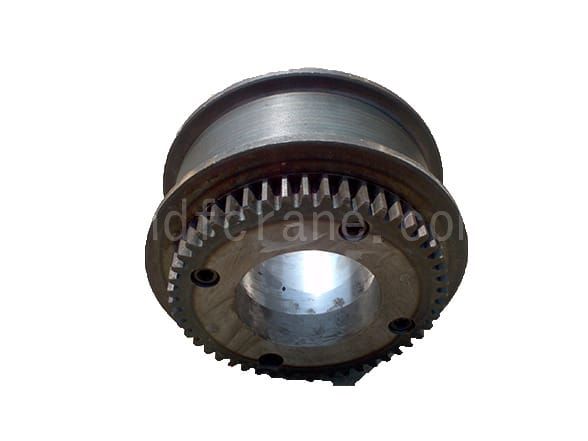 Gear overhead crane wheel assembly 2