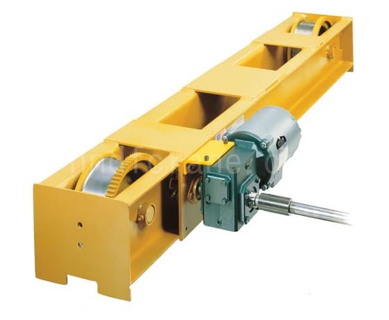 Gear overhead crane wheel assembly application