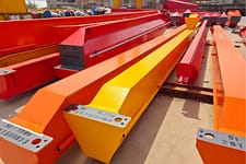 main beam of 3t single girder overhead crane scaled