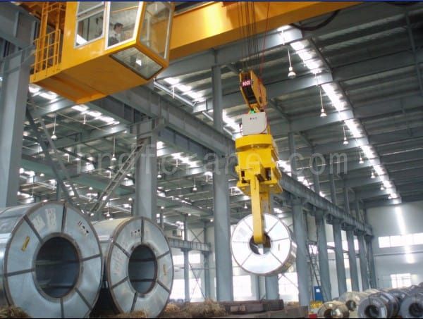Coil handling cranes