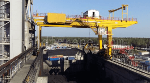 Gantry coker cranes