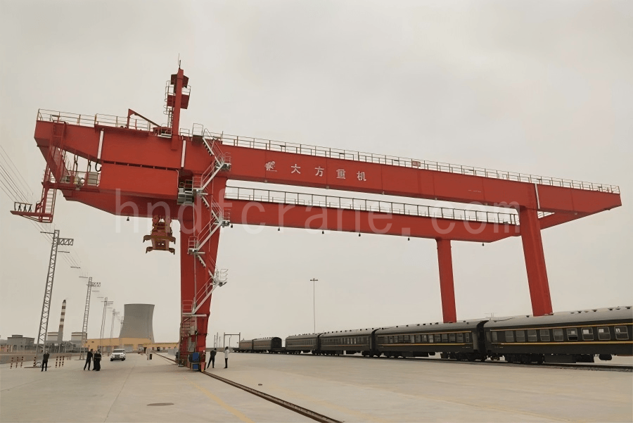 RMG rail mounted container gantry crane for railway
