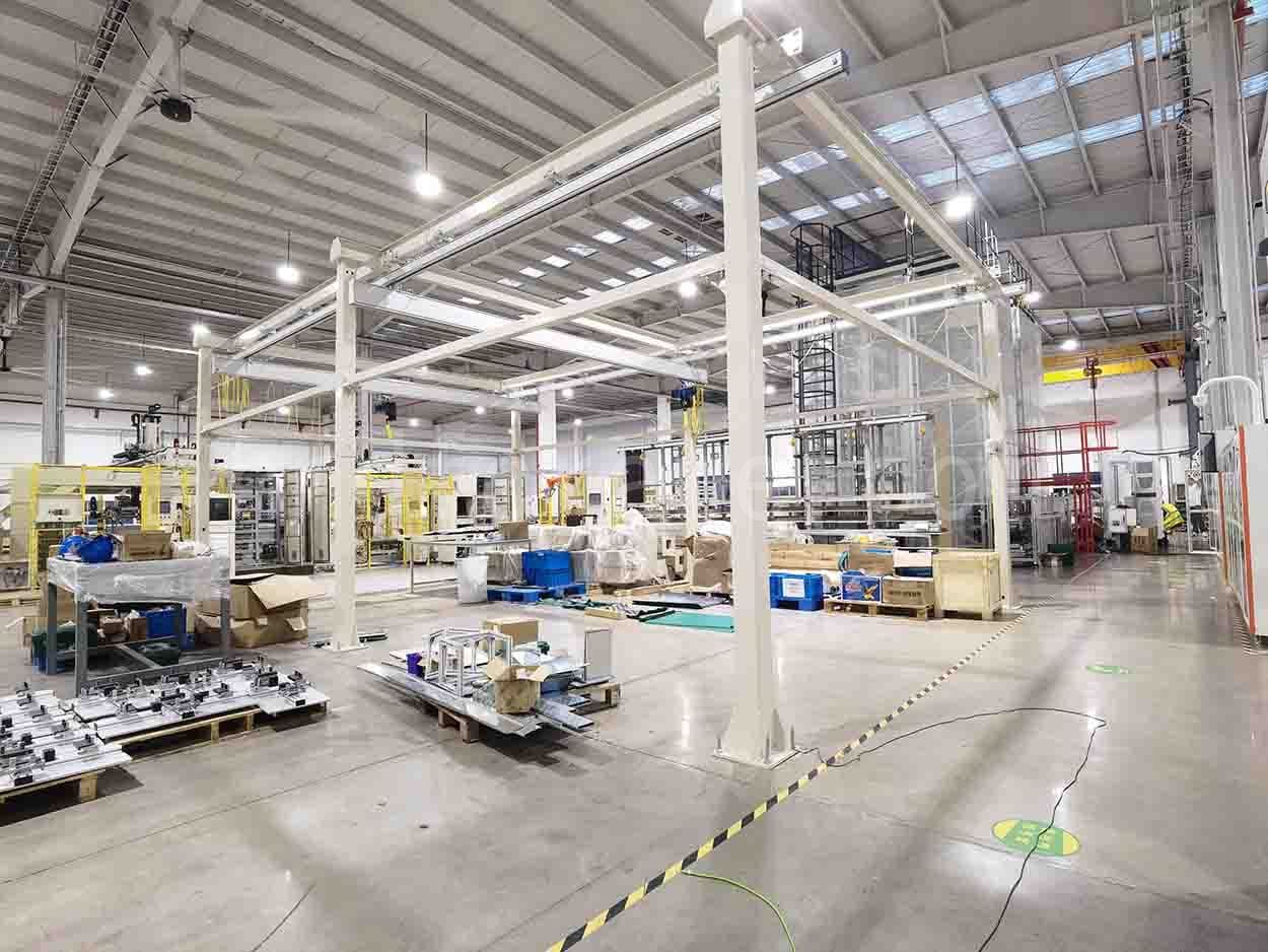 Aluminum Alloy Free Standing Bridge Crane