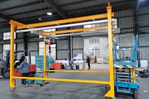 Aluminum Alloy Free Standing Bridge Crane3