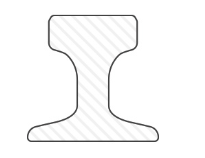 Crane rail section