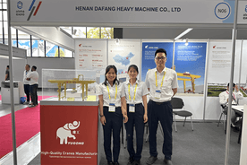 Dafang Crane nahm an der Internationalen Maschinenbauausstellung Usbekistans 2025 teil
