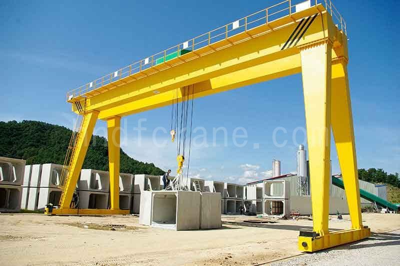 Double girder gantry crane case1