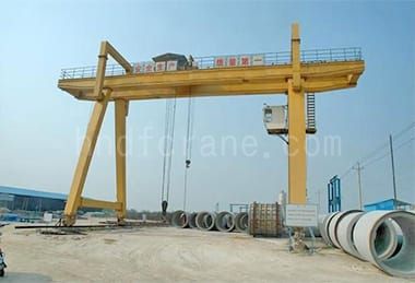Double girder gantry crane case2
