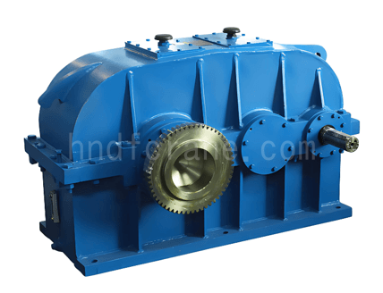 Medium hard tooth surface gear crane reducer
