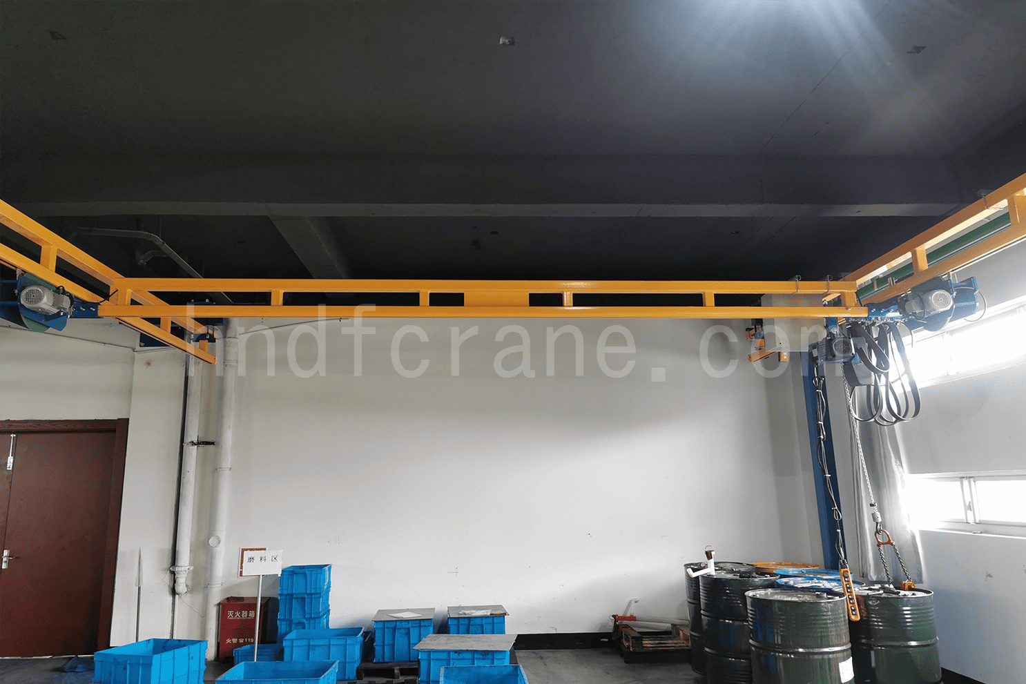 Rigid Single Girder Ceiling Mounted Bridge Crane 1