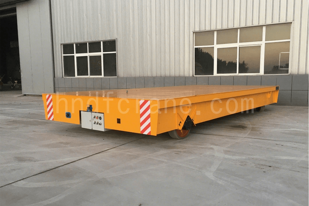 Trolley isiyo na track na magurudumu ya polyurethane