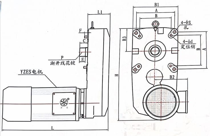 motor for hoist 2